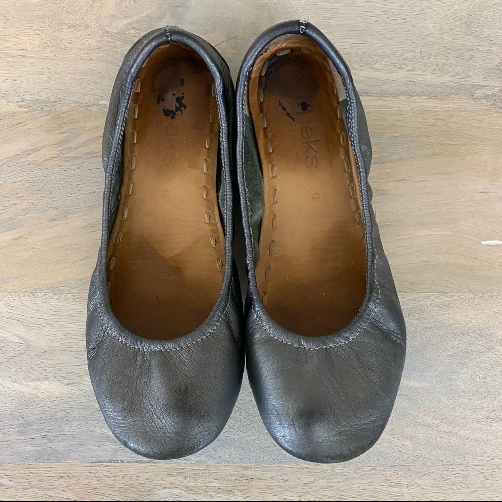 Metallic Pewter/Grey TIEKS - women's size 6